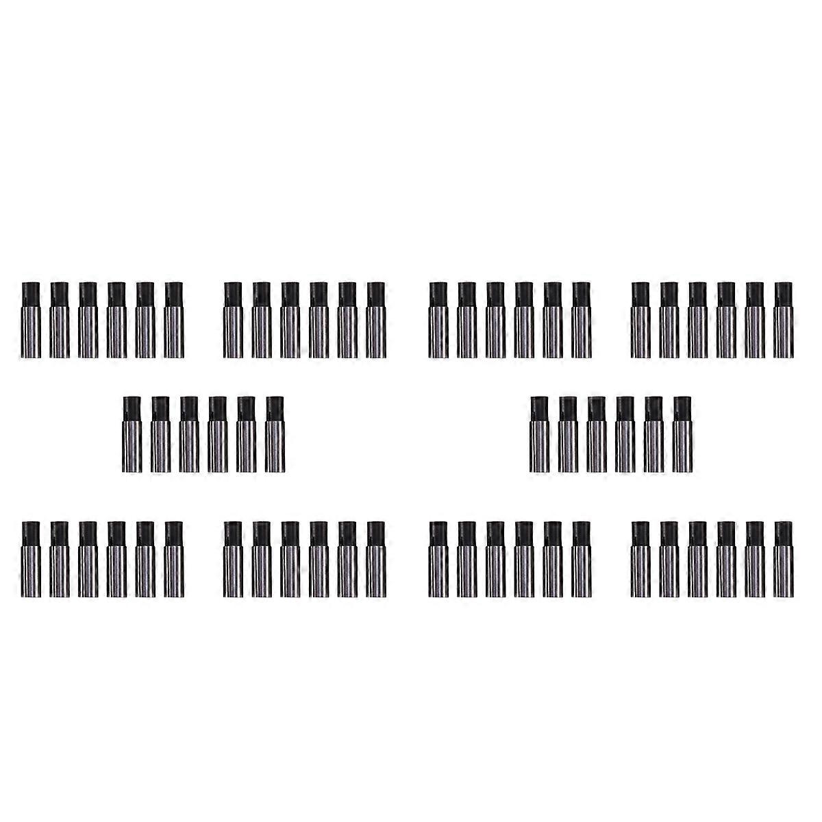 60Pcs 1/4 Inch to 1/8 Inch Cnc Engraving Bit Router Adapter Convert for Engraving Machine Tool