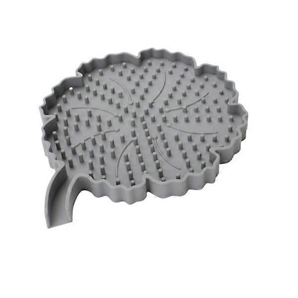 New silicone soap pump with drainage