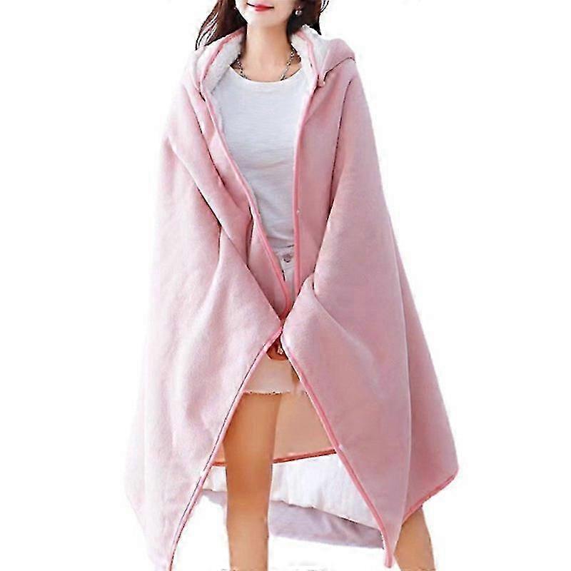 Winter Heavy Thick Hooded Blanket,Soft Throw Blanket