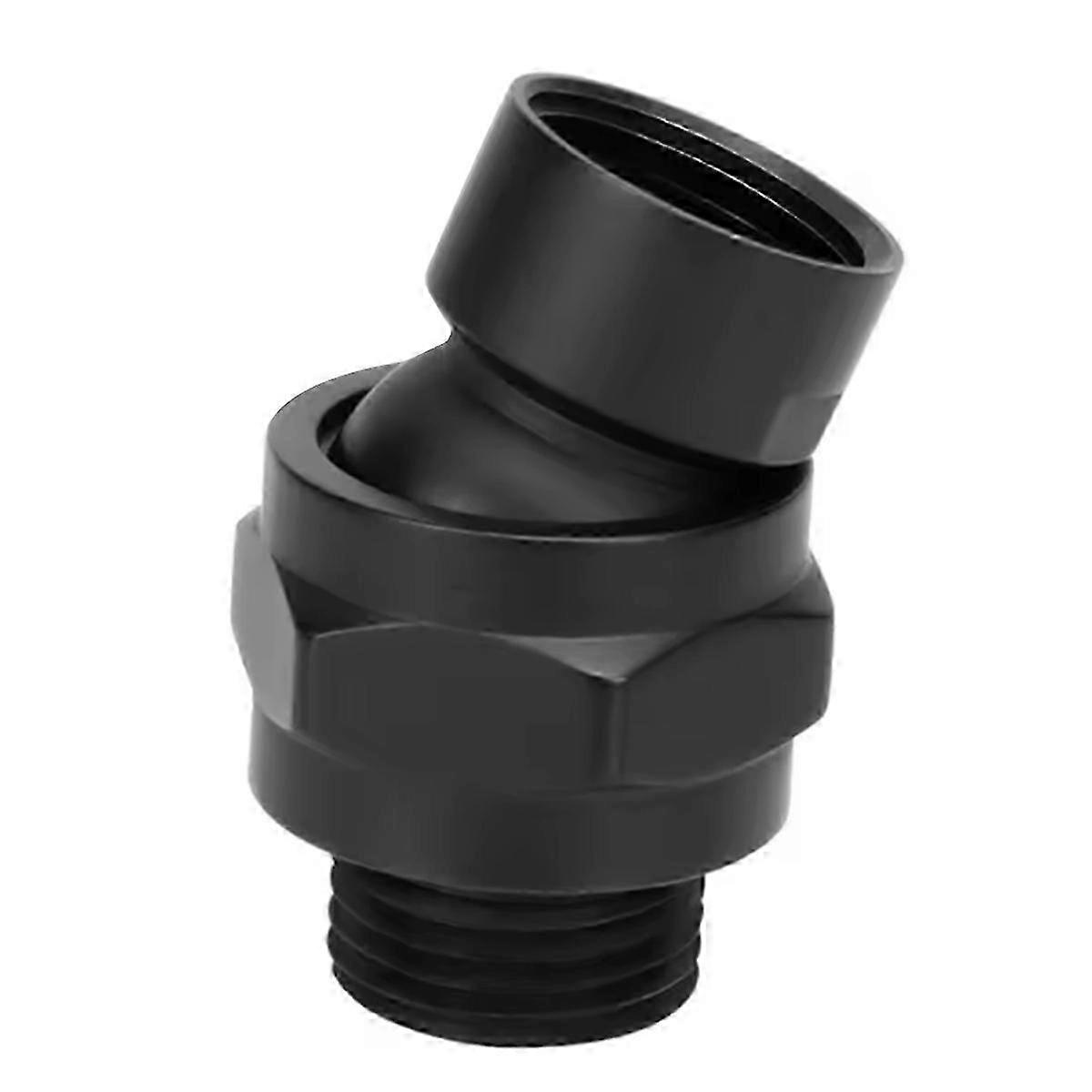 360° Universal Shower Head Swivel Ball Adapter Connector for Fixed Handheld Rain Shower