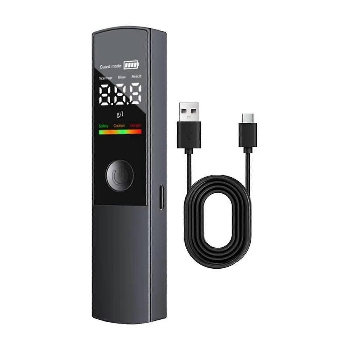 Home Breathalyzer for Alcohol Portable Alcohol Breath Analyzer USB Rechargeable Contactless Instruments