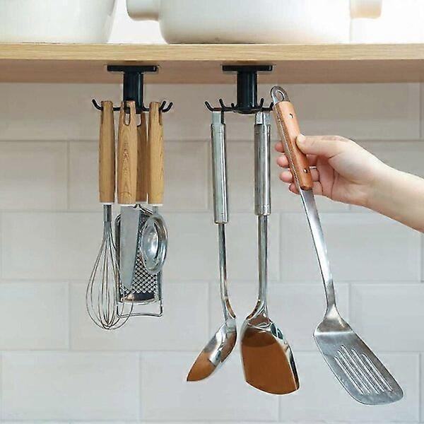 Kitchen storage rack, drill-free and reusable, suitable for hanging various items