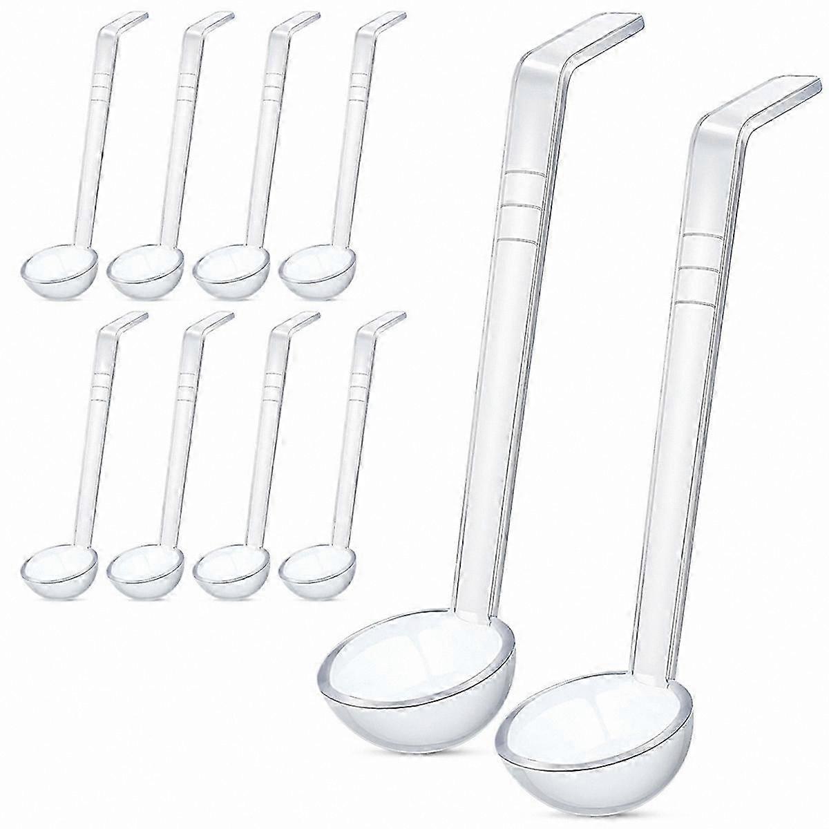 Mini Sauce Ladle with Long Handle for Punch Bowls and Desserts
