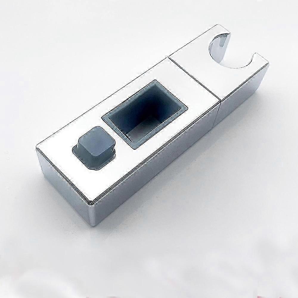 Rotatable shower holder adjustable riser rail bracket
