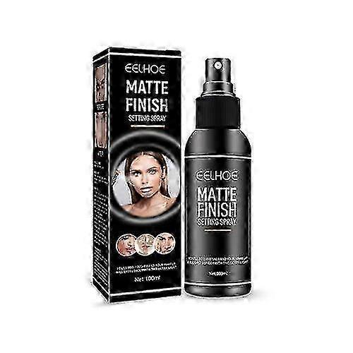 Matte Finish Setting Spray, Long Lasting Makeup Face Fixer Mist 100ml