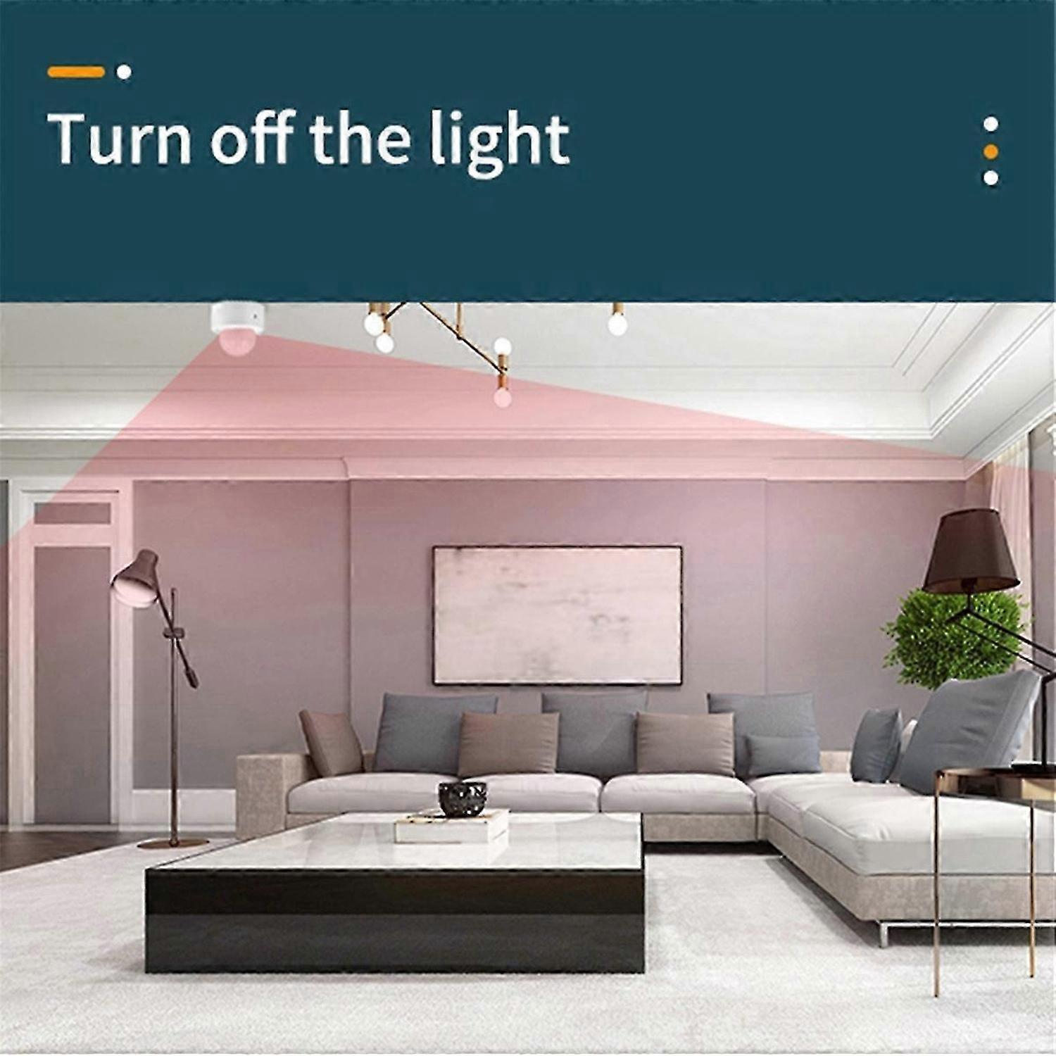 2PCS 2 in 1 Tuya Zigbee 3.0 PIR Motion Detector Security Anti-Theft