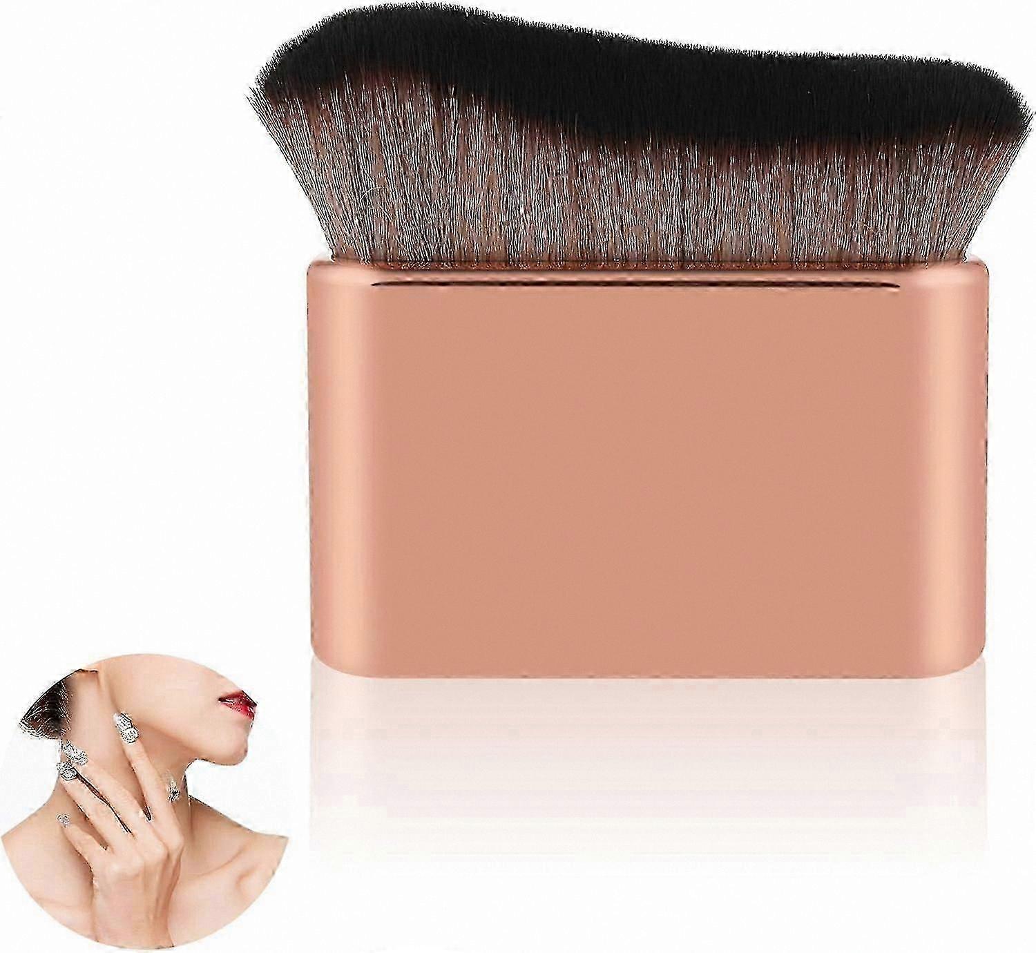 Kabuki Body Makeup Brush for Tanning, Self Tanner Applicator with Blend & Blur Functionality