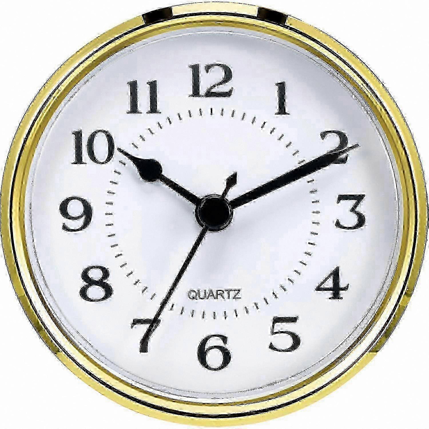 90mm Quartz Clock Insert with Arabic Numerals and Reliable Movement Mechanism hwy