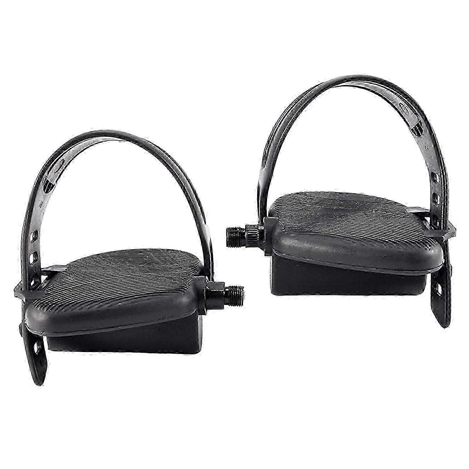 Replacement Exercise Bike Pedals with Widened Straps for Dynamic Indoor Cycling in the UK