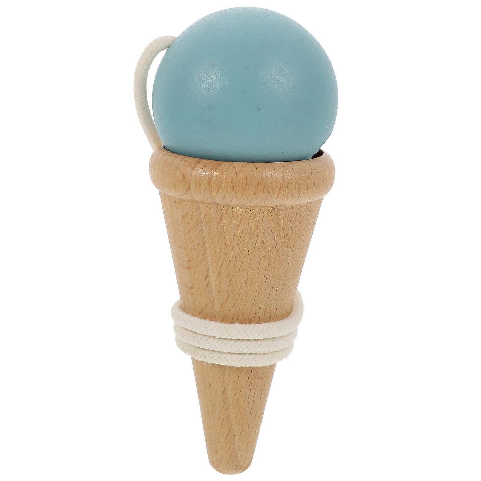 Wood Kendama Toy for Hand Skill Exercise 5Pcs Coordination Toy