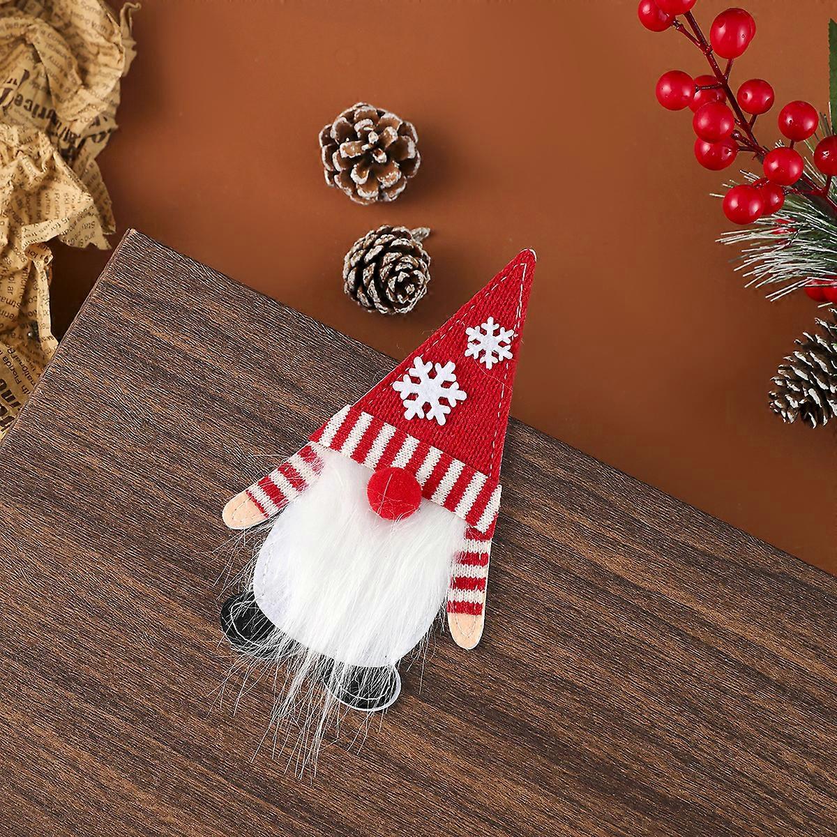 New style felt cloth knife and fork cover faceless old man knife and fork cover decoration Christmas home table decorations