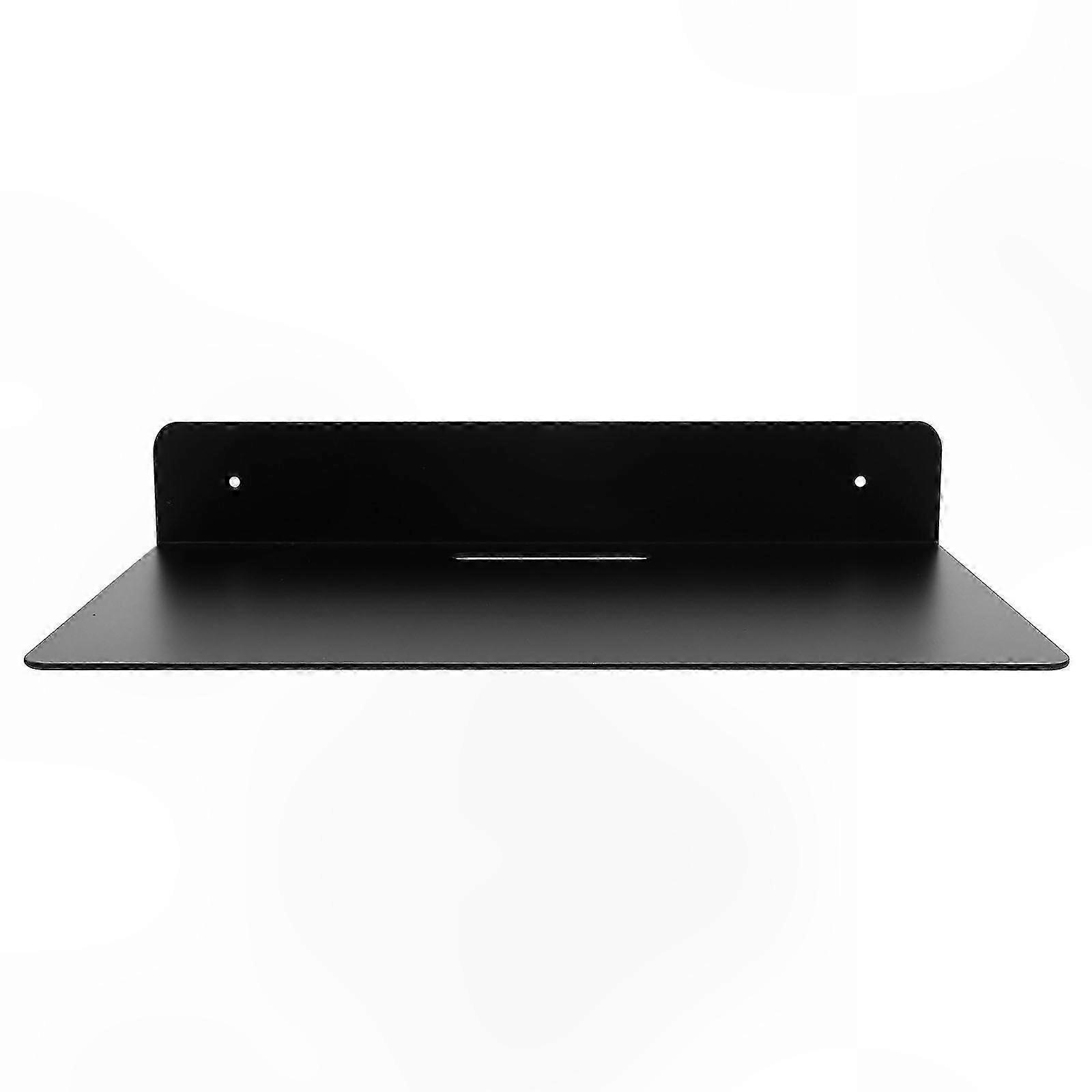 Wall-Mounted Floating Shelf for Projector Support, 32x20x5cm, Durable Carbon Steel, Single Unit