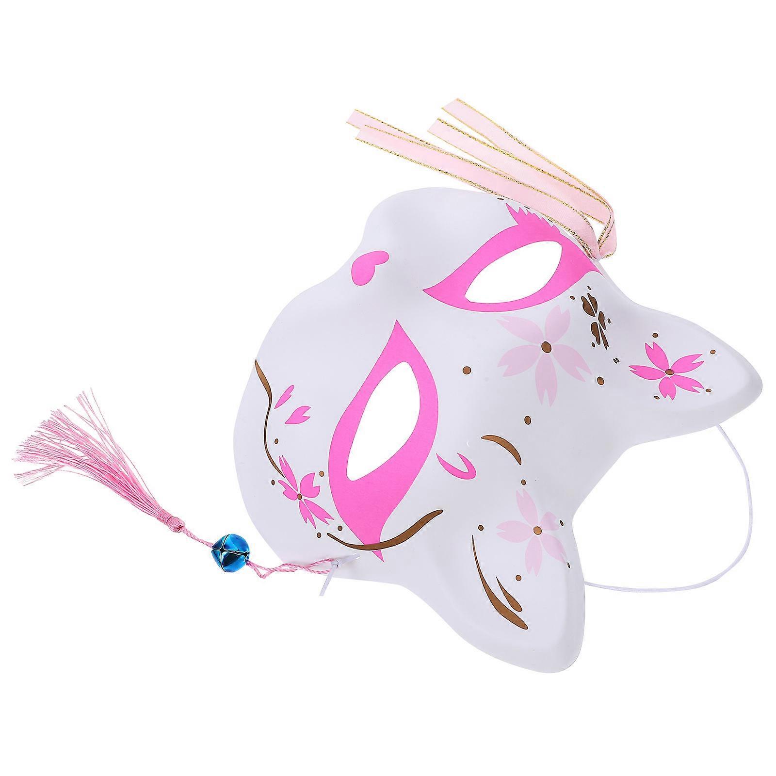 Fox Mask Cosplay Fox Half Mask for Party 10Pcs Assorted Color Plastic Iron