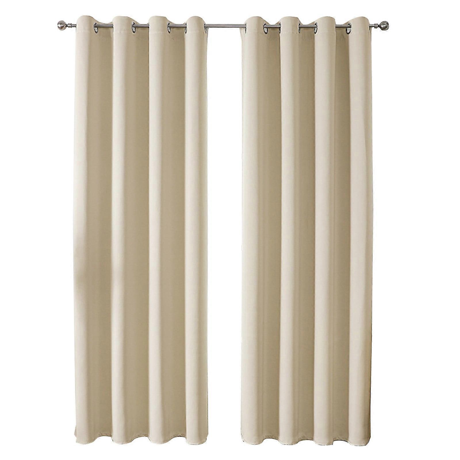 Zmeidao Blackout Curtains for Ceiling Track, Back Tab Loop Pocket Pinch Pleated Drapes for Patio Sliding Glass Door, W39 x L51 (Compatible with Track