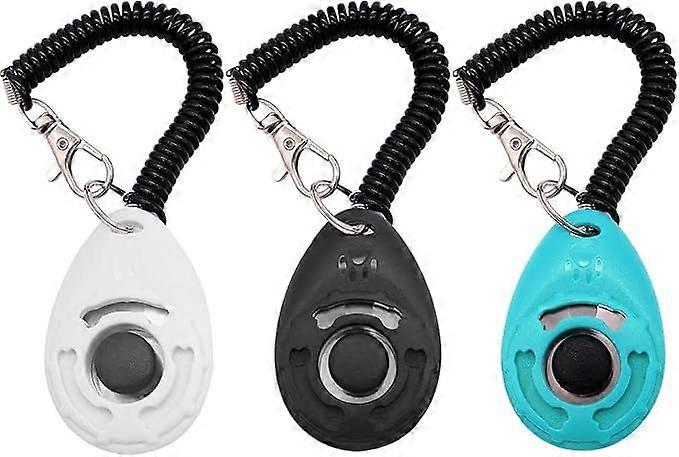 Dog Training Clicker with Wrist Strap Durable Lightweight Easy to Use,Pet Training Clicker for Cats Puppy Birds Horses,Perfect for Behavioral Training