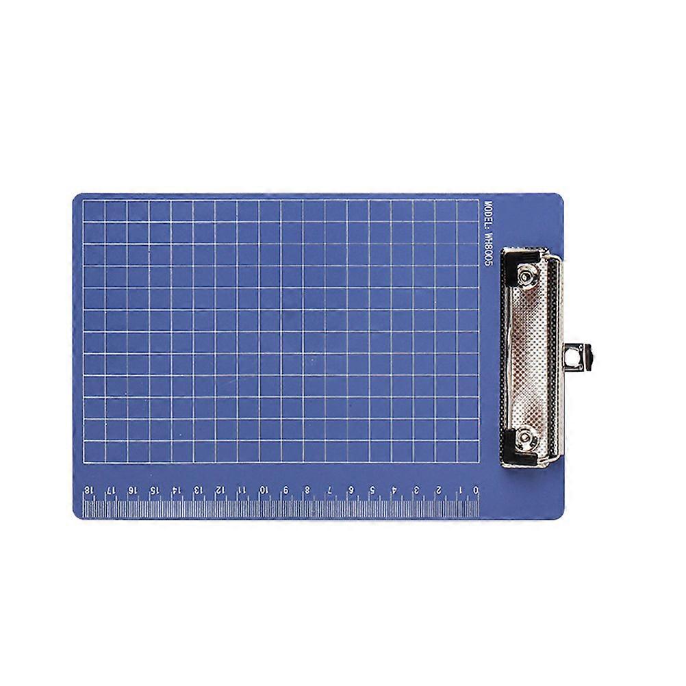 Profile Clipboard Plastic Writing Board for Office Use 9Pcs Dark Blue