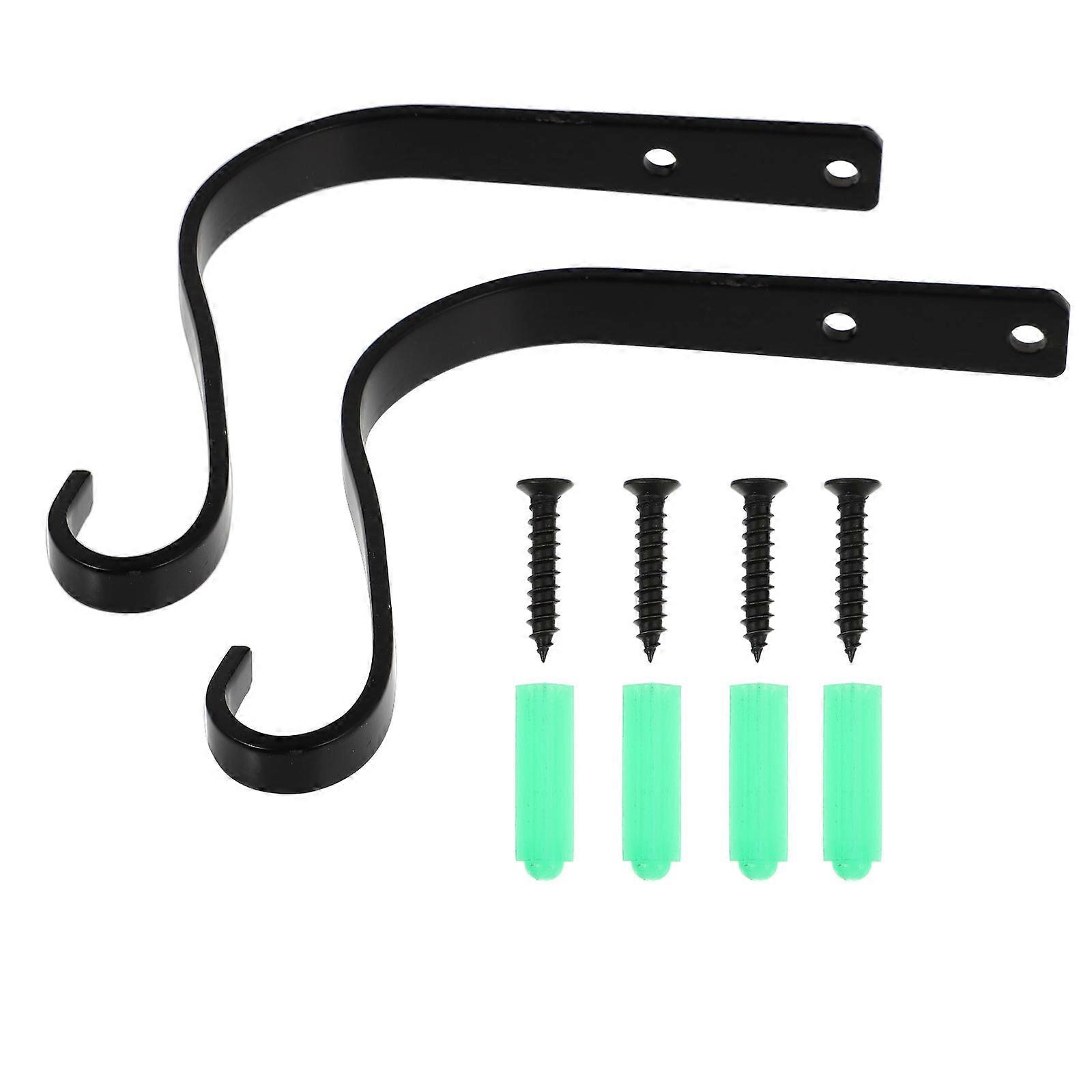 Hanging Rack Wall Hook for Flower Pots 6Pcs Brackets