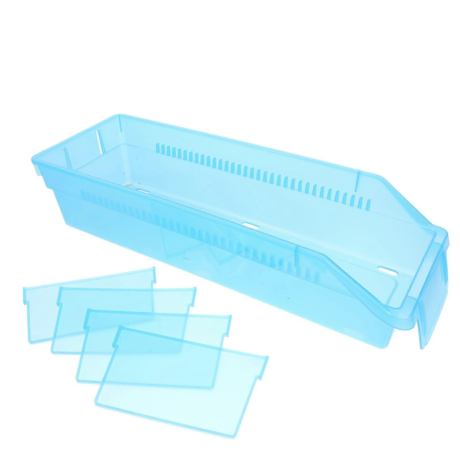 Medical Box Organizer with Adjustable Dividers for Storage