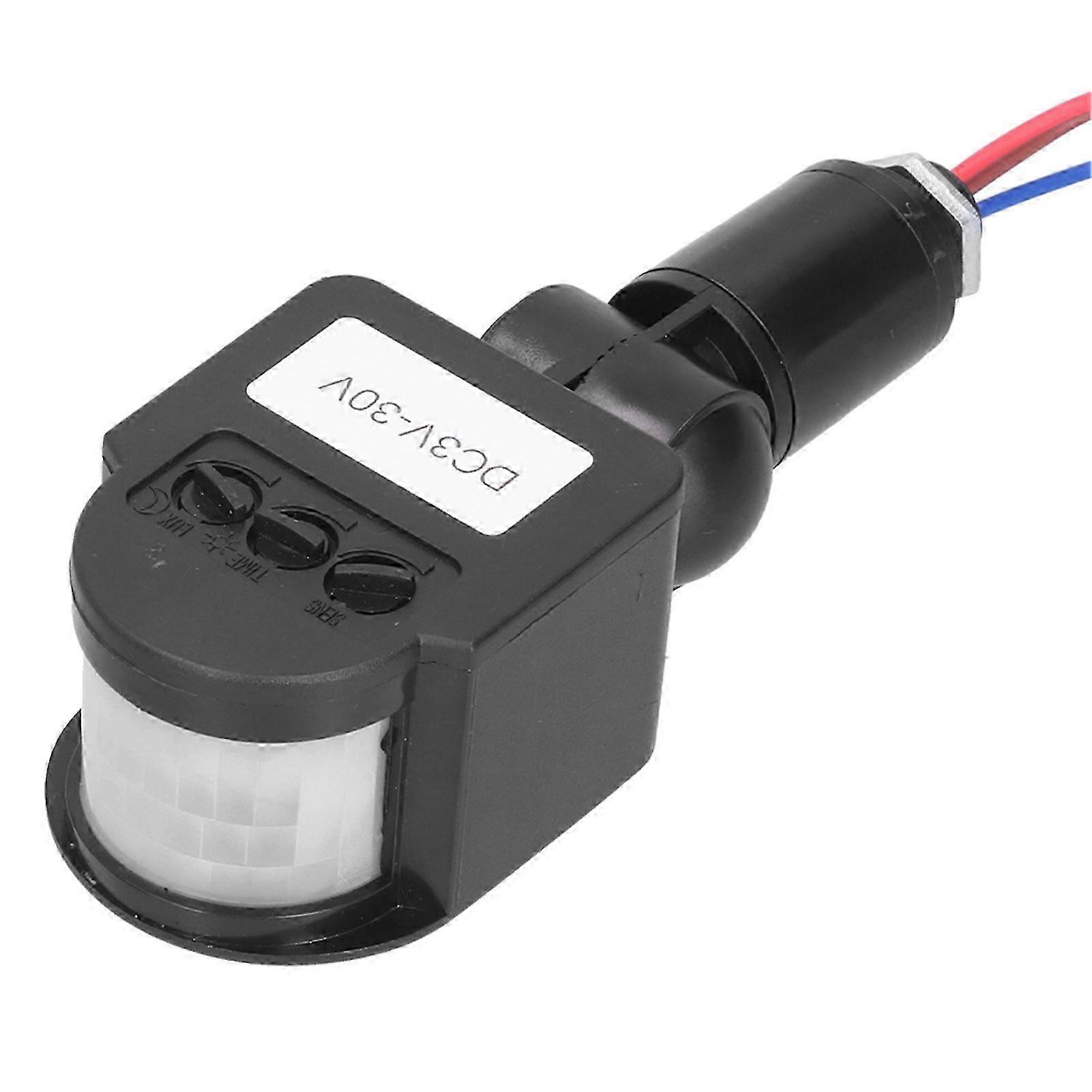 2025 PIR Human Motion Sensor Solar Projector Lamps Automatic Infrared Inductive Switch DC3V?30V