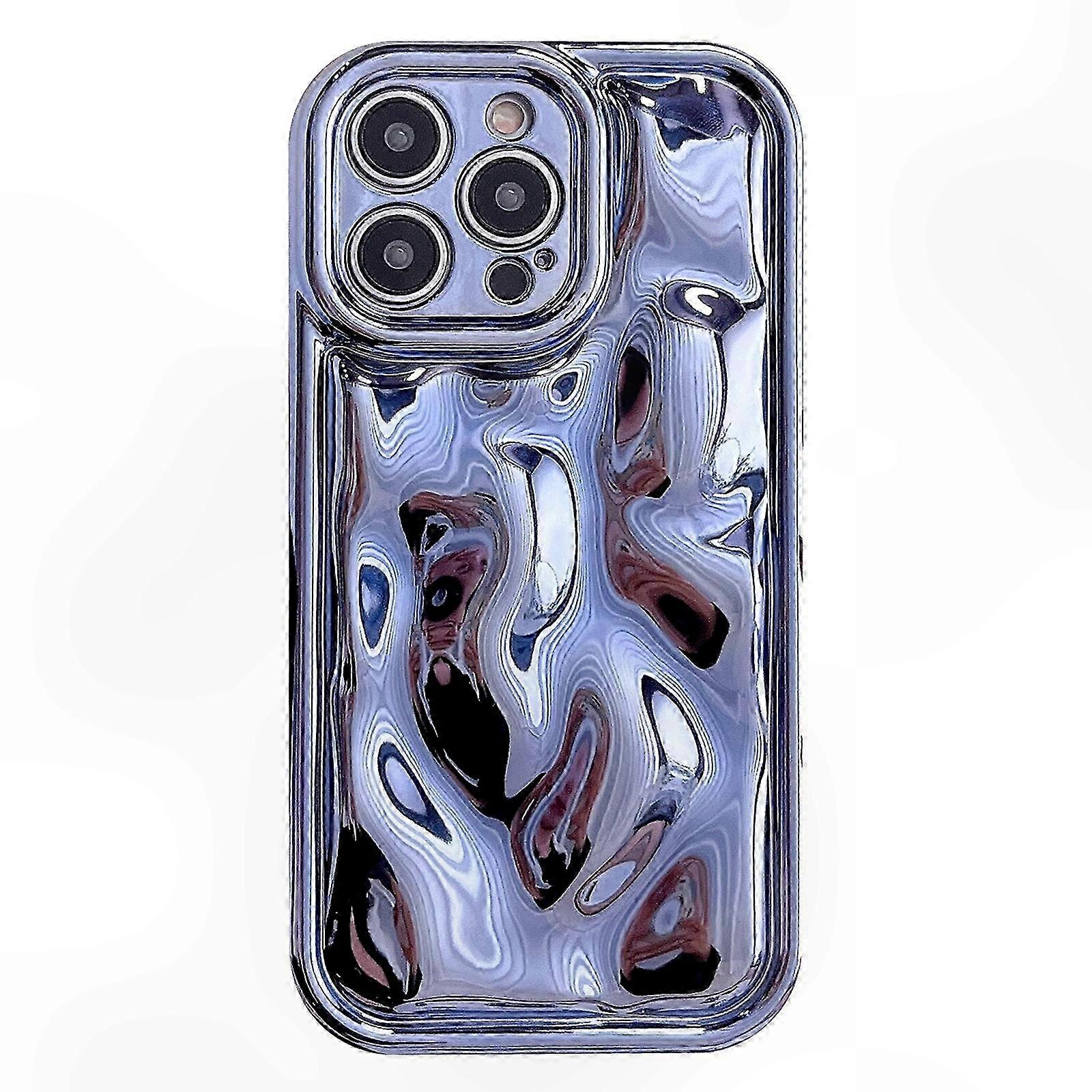 Electroplated TPU Phone Case with Meteorite Texture for Galaxy Devices