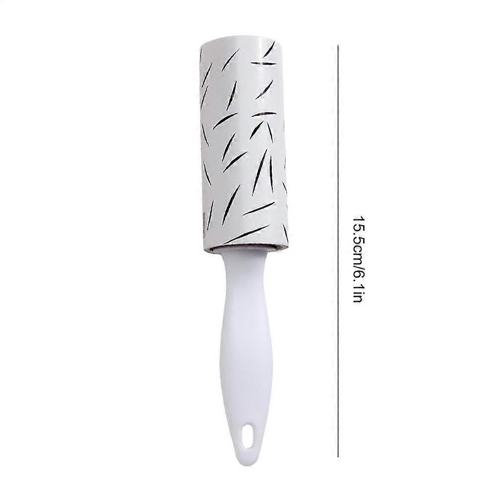 Mini Adhesive Tear Type Roller Lint Roller With Refills Sticky Remover Includes 30 Sheets Lint Cleaner Portable Pet Hair Remover