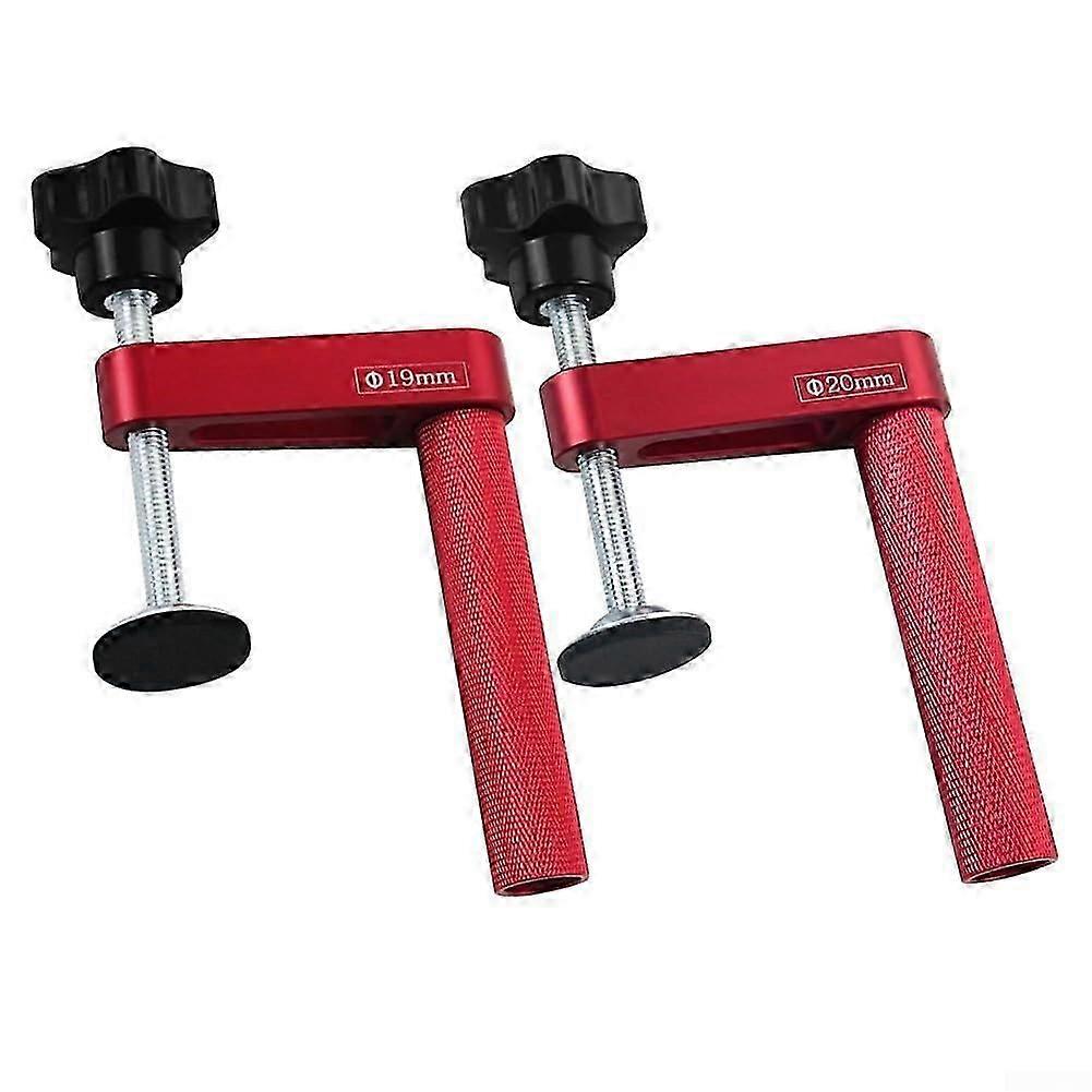 Sleek design of the aluminum mounting clamp, suited for all your workshop needs (19 mm).