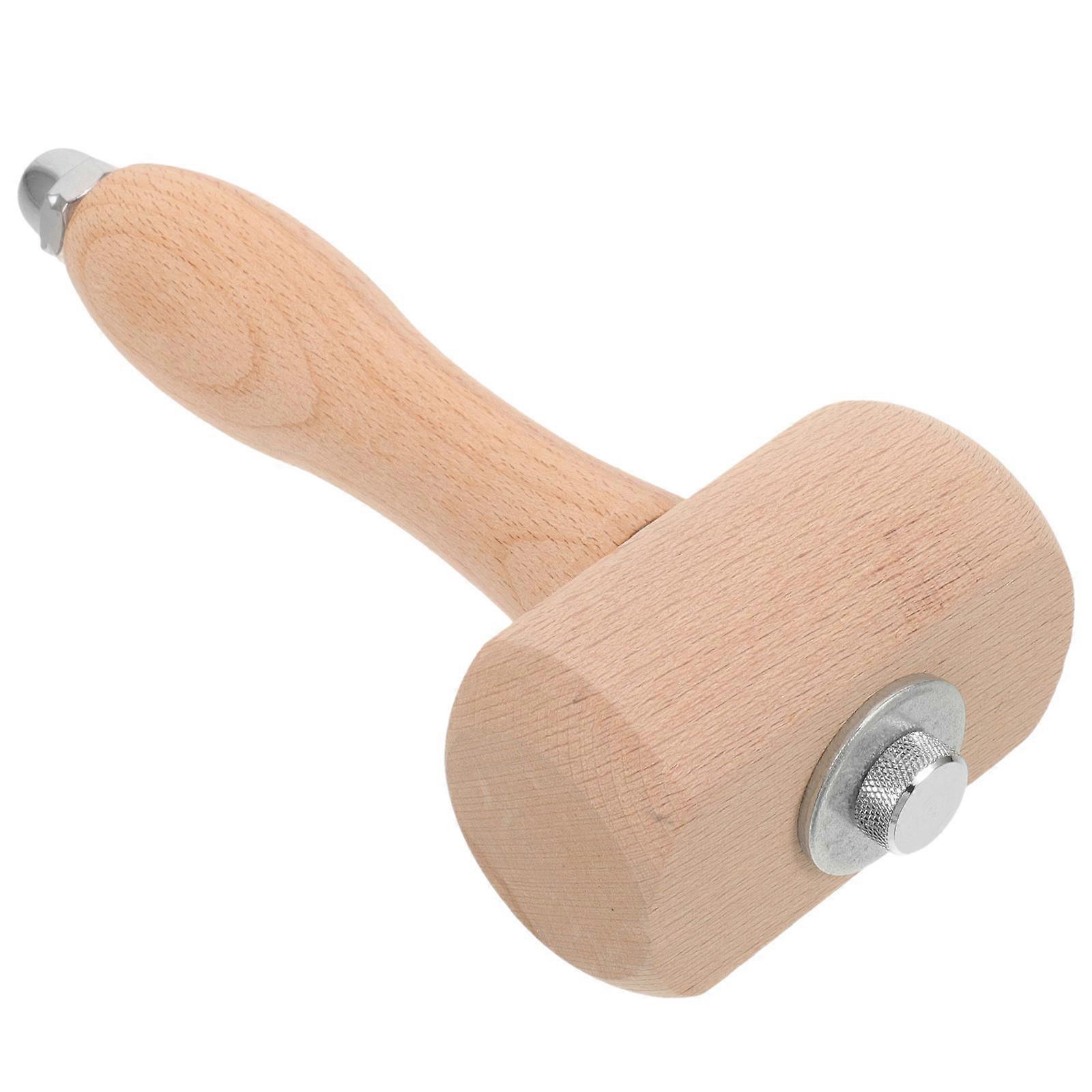 Stamp Mallet Wooden Carving Hammer for DIY Projects 2Pcs