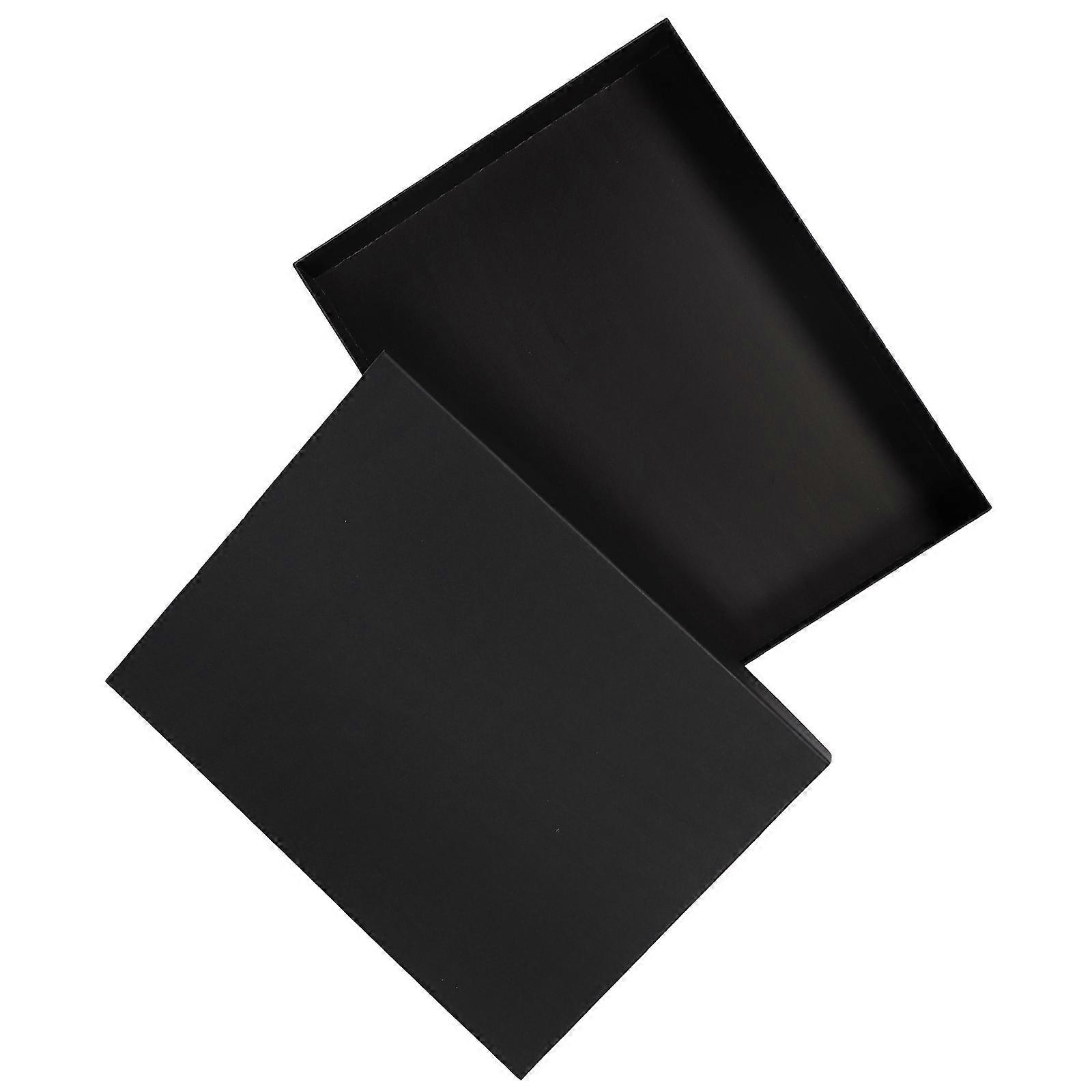 Large Gift Boxes with Lids Paperboard Gift Box for Storage Use Black