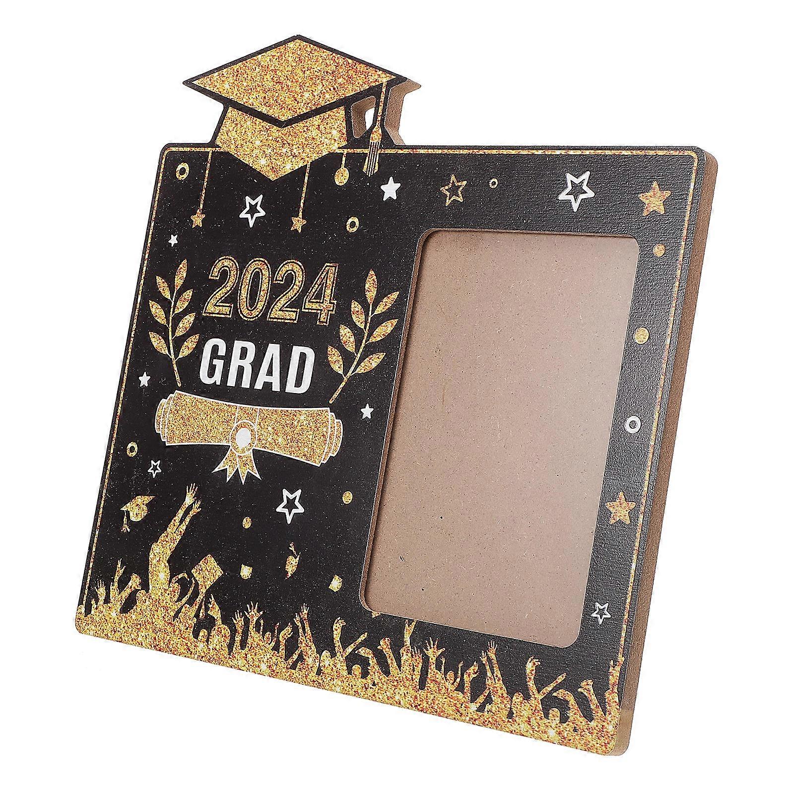 Graduation Table Centerpiece Photo Display Holder Featuring Rectangular Shape And Fine Workmanship 5Pcs