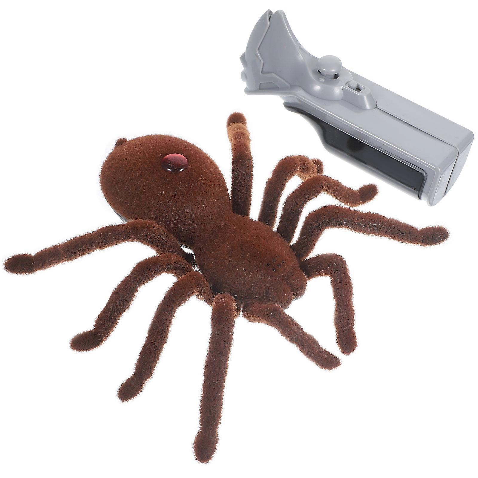 Simulation Spider Toy Electric Spider Trick Toy for Playing 4Pcs