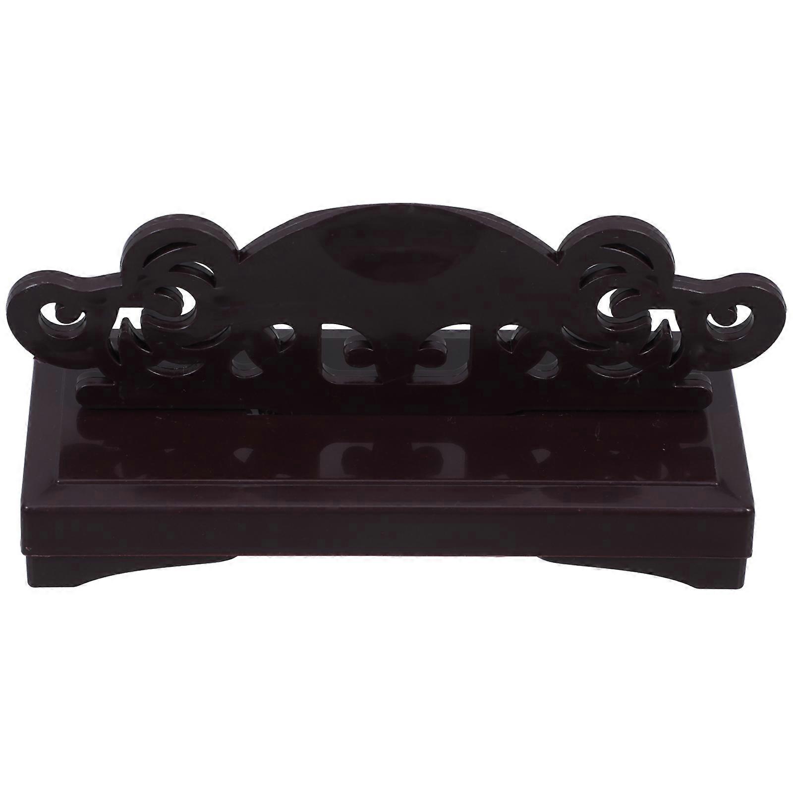 Fan Display Base Plastic Folding Stand for Fan Display 2Pcs