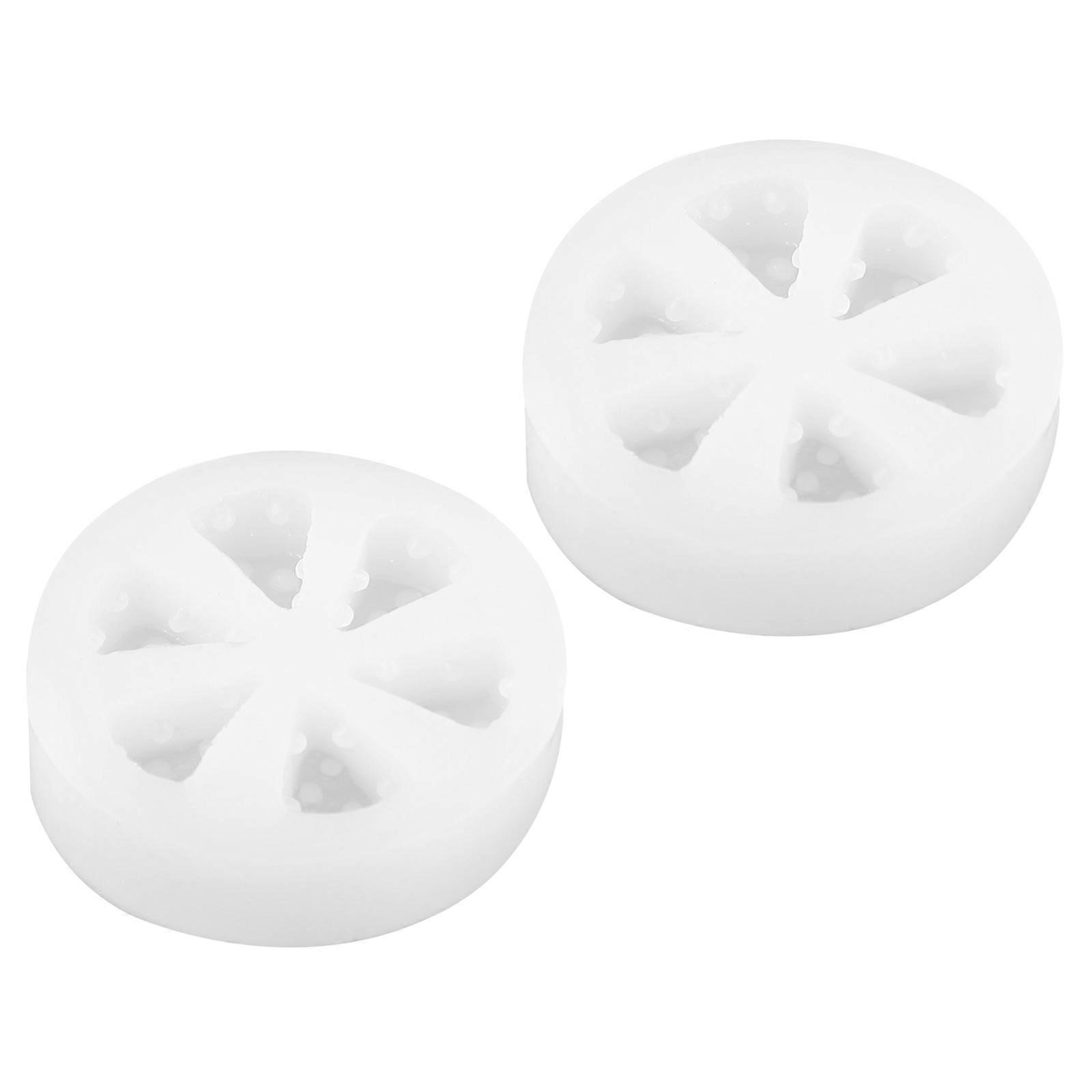 10Pcs Silicone Cheese Shape Cake Mold for Baking Use and Decorating