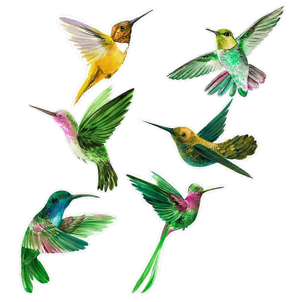 Bird Deterrent Window Clings Static Cling Technology For Glass Window 17x17cm 24Pcs