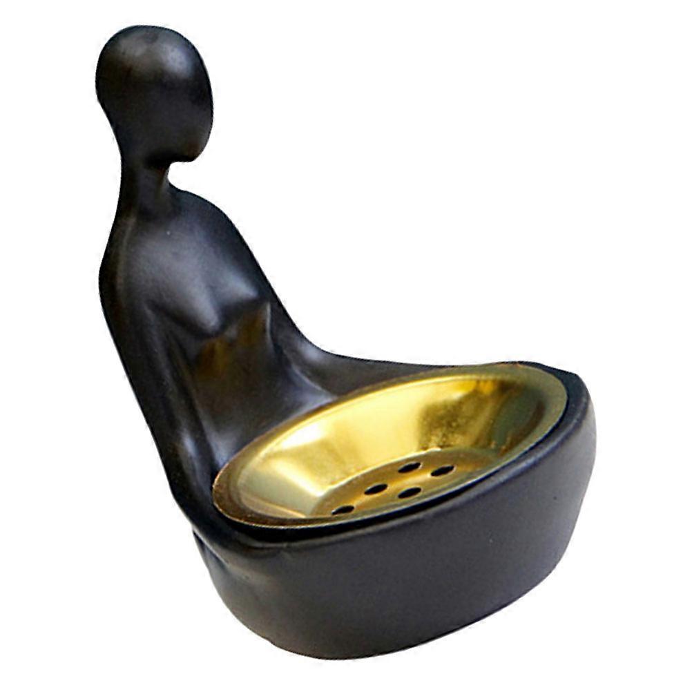 Abstract Desktop Censer for Relaxing 3Pcs Resin Incense Cone Holder