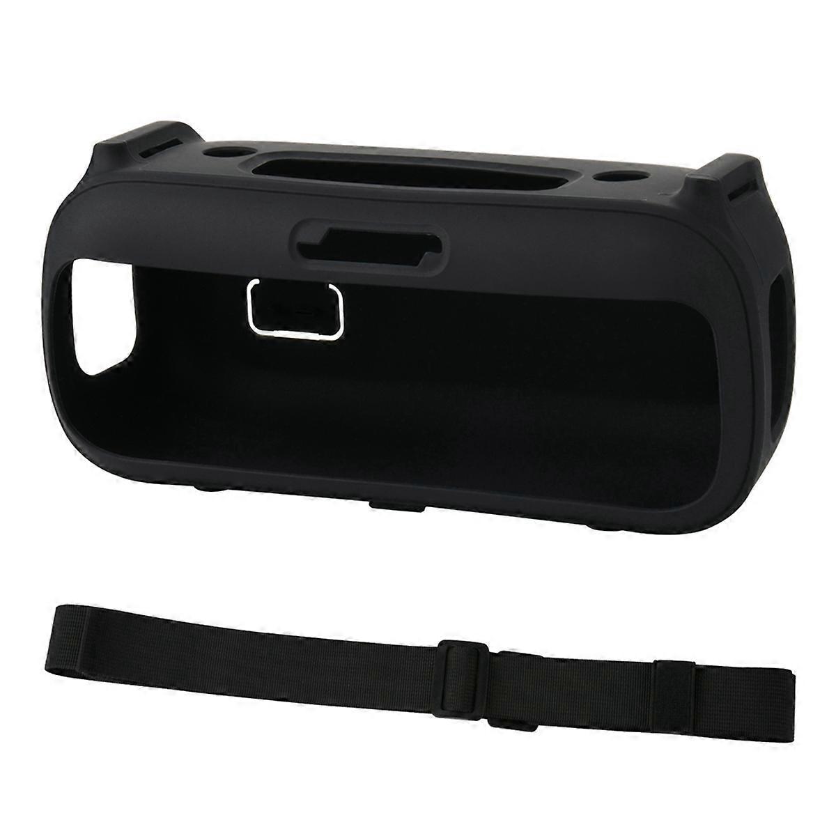 Speaker Cases for Carry Case with Shoulder Strap Black