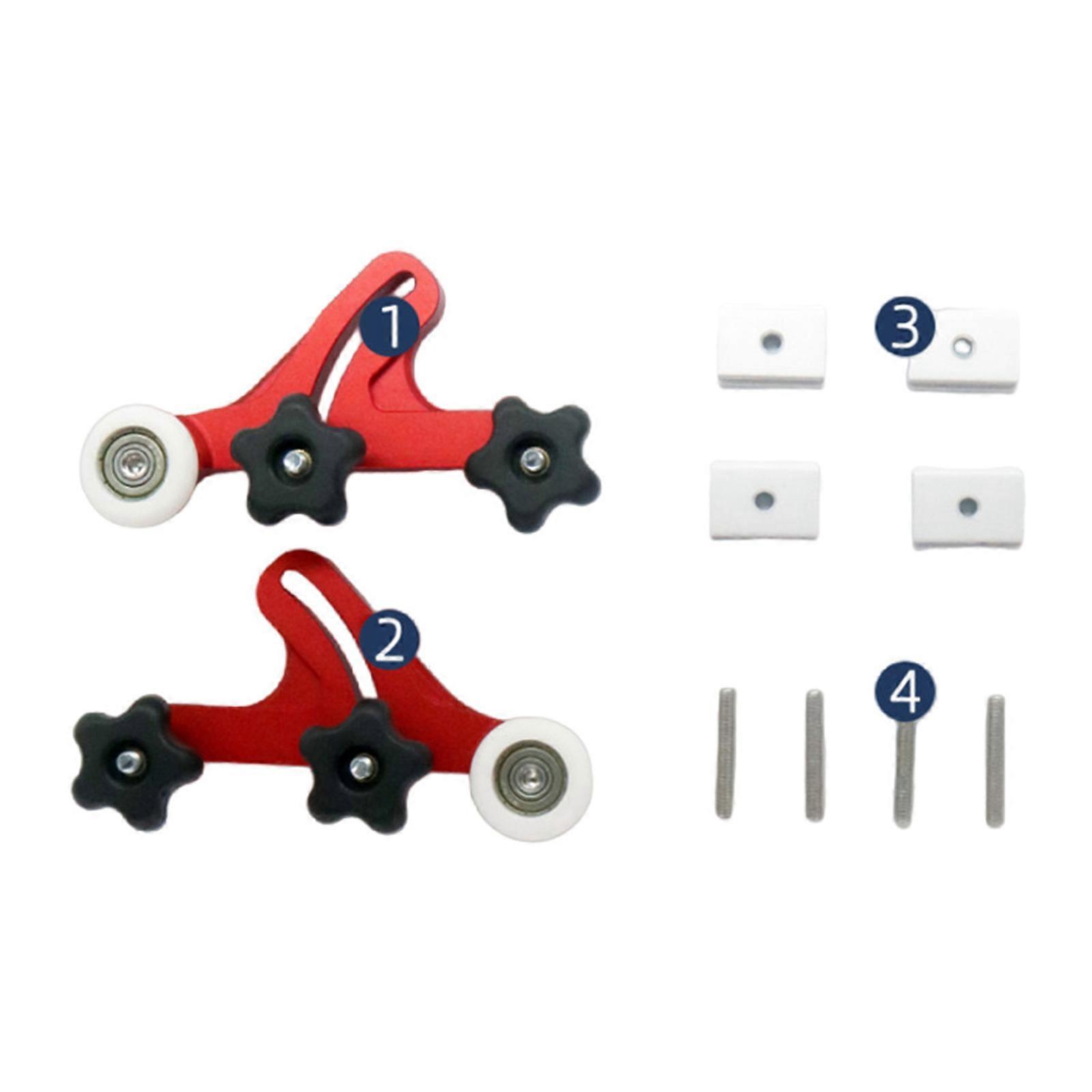 Lightweight Woodworking Presser with Adjustable Rollers Feeder Suitable for Home, Studio, and Construction Sites Multicolor