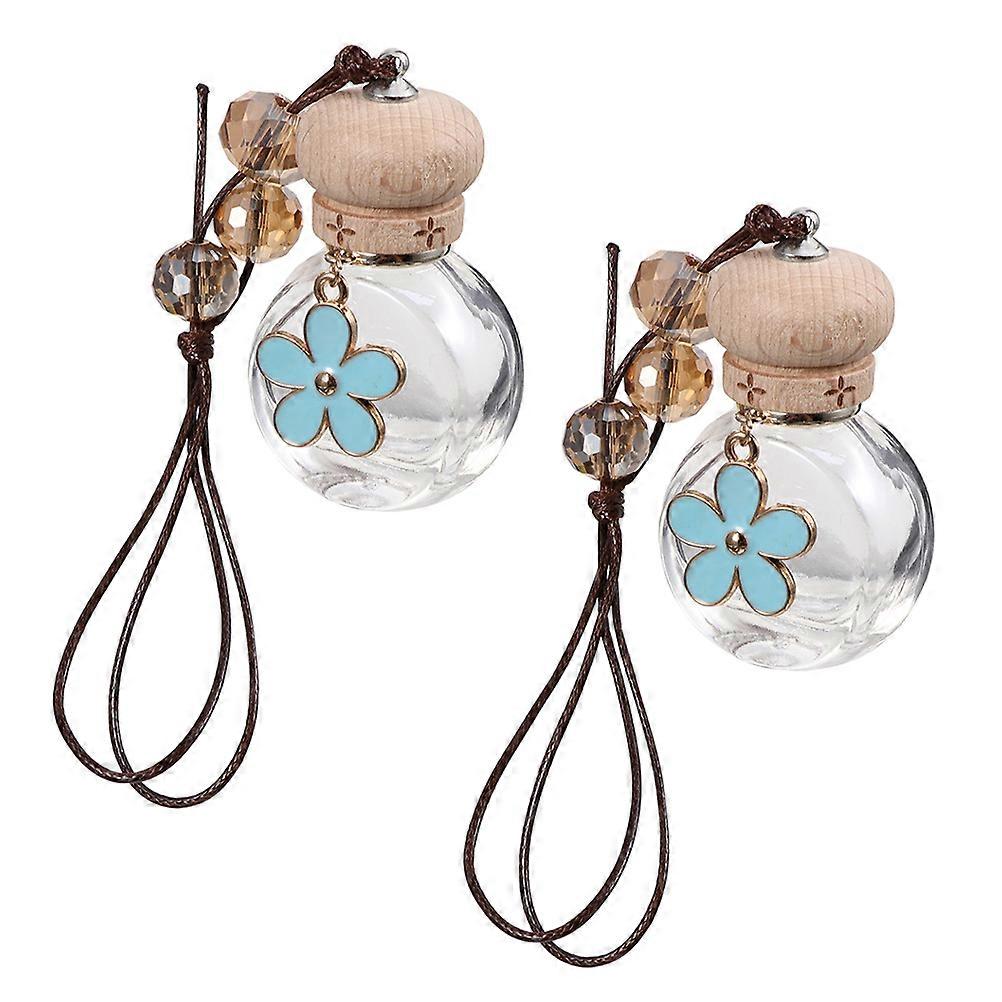 Car Freshener Diffuser Hanging Bottle for 10Pcs Glass Perfume Oils