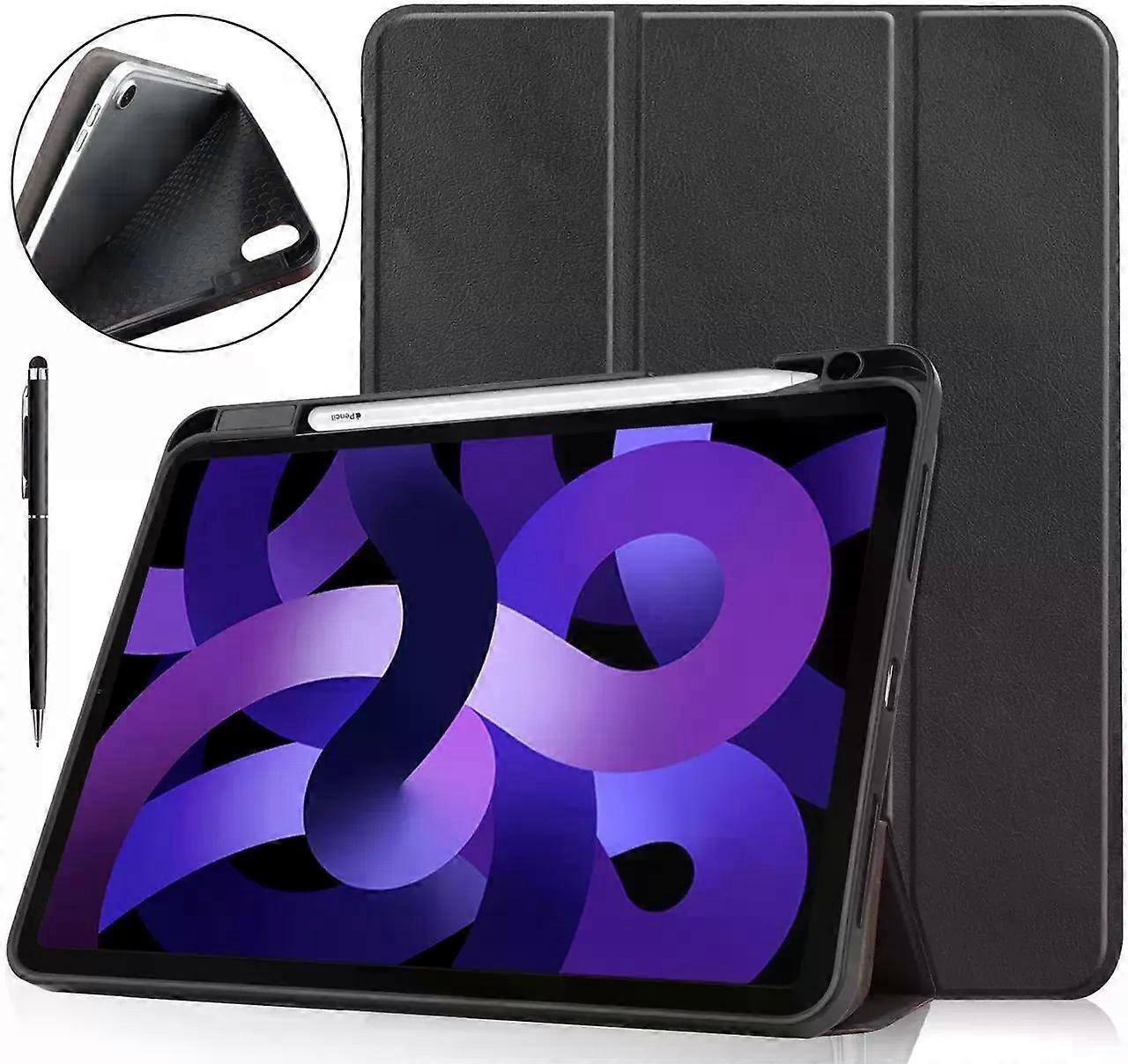 Case for iPad Air 11 inch M3 2025) / M2 2024, iPad Air 5th Generation 2022 / 4th Generation 2020 10.9 inch, Slim Smart Stand Cover with Pencil Holder,
