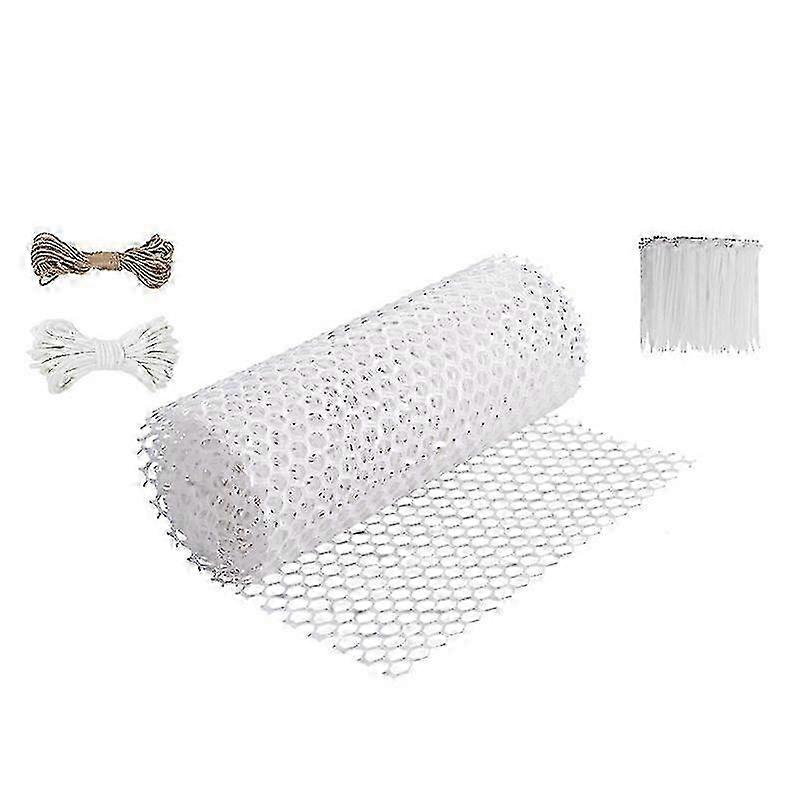 DIY Self-Watering Moss Pole Kit for Monstera Plants, Plastic Mesh Support