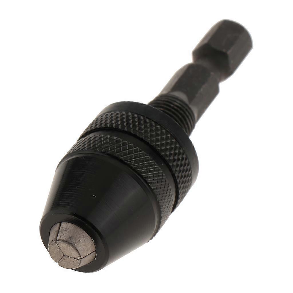 Hex Shank Drill for Chuck Adapter Conversion Tool 0.3-3.6mm Hex Shank Black