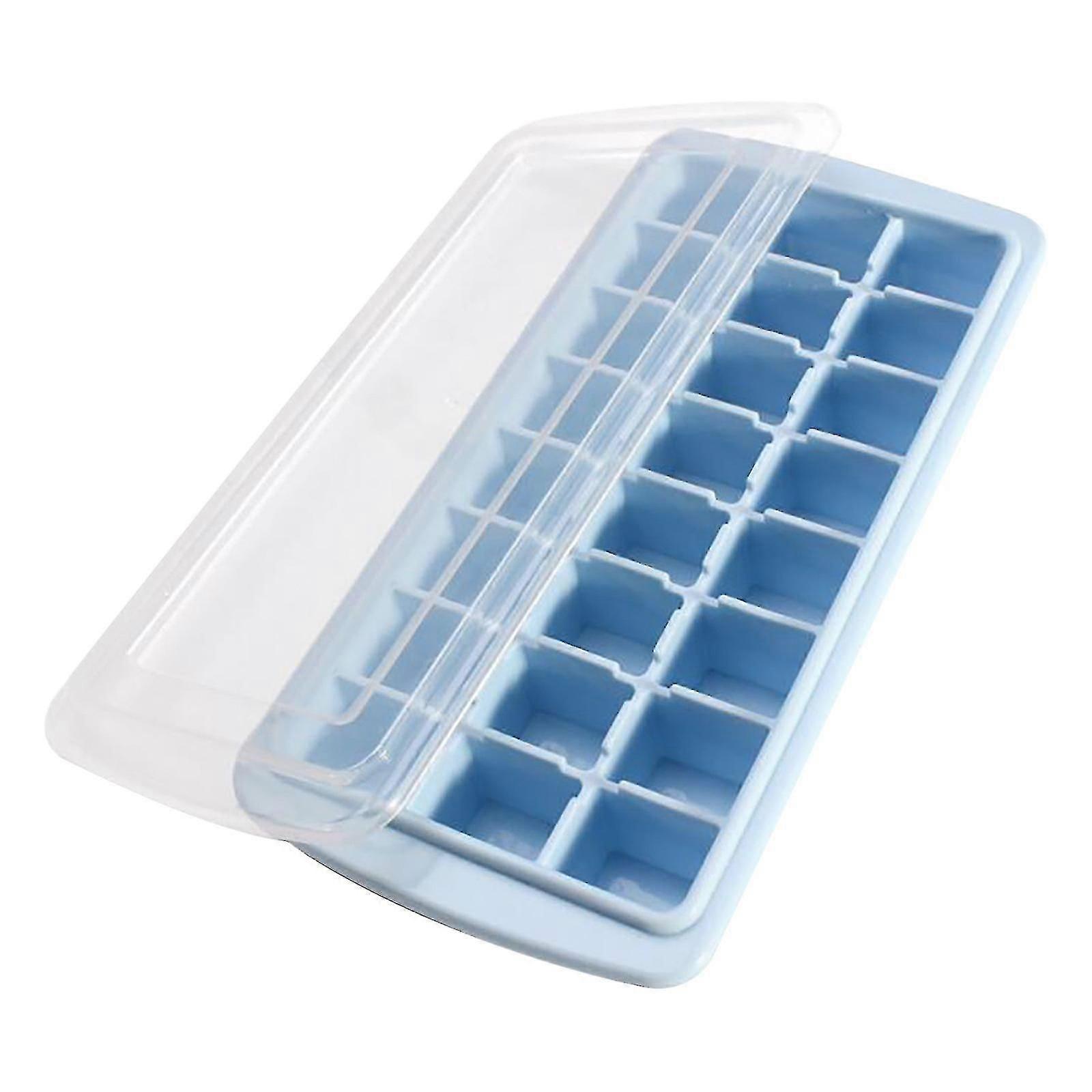Silicone Ice Making Mini 24 Square Ice Tray Home Mold Ice Making With Lid