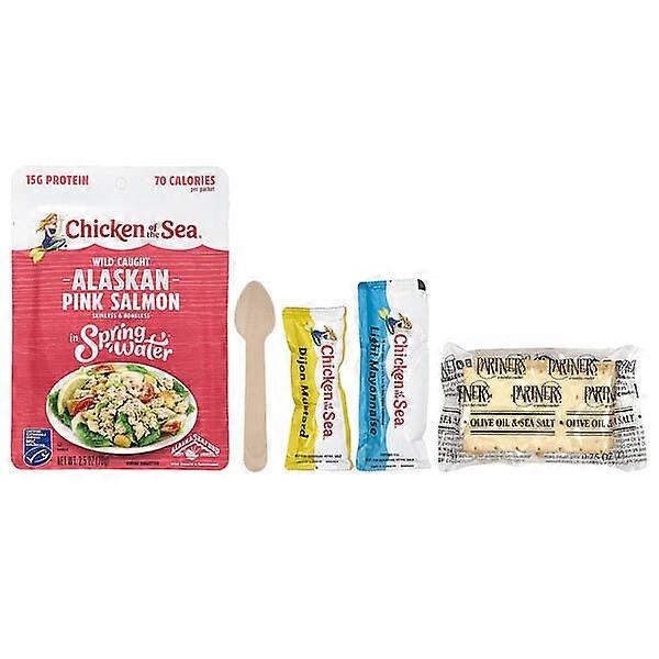 Chicken of the Sea, Packet Up!ÃÂ¢ÃÂÃÂ¢, Pink Salmon Salad Kit, 1 Kit, 4.1 oz (116 g)