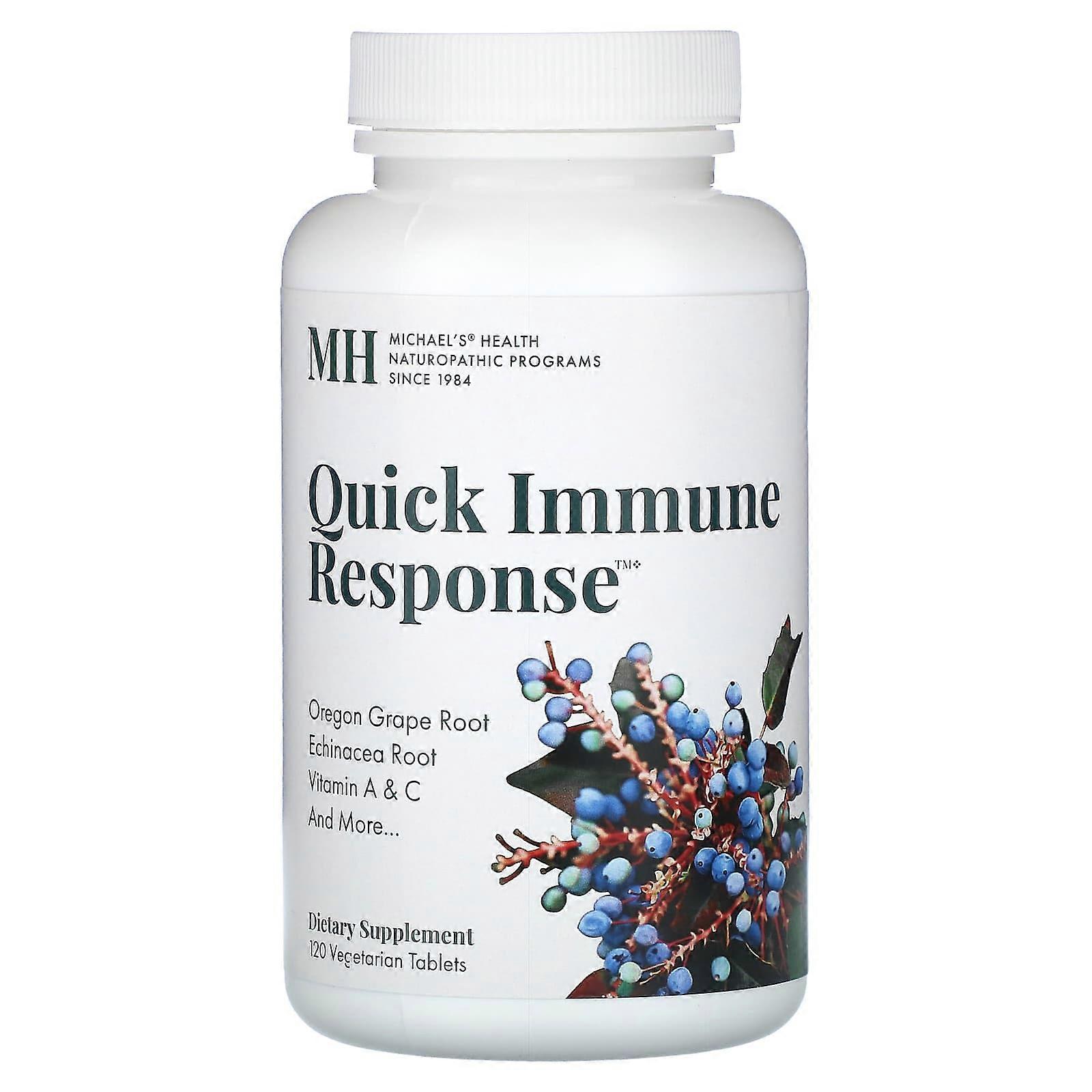 Quick Immune Response, 120 Vegetarian Tablets