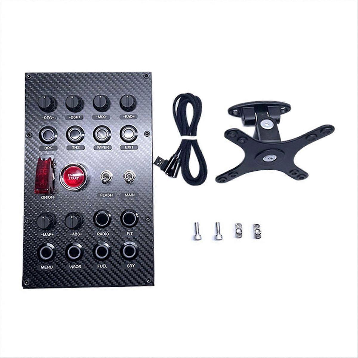 SIMDT Boîte à boutons Sim Racing Central Control Boîte à boutons