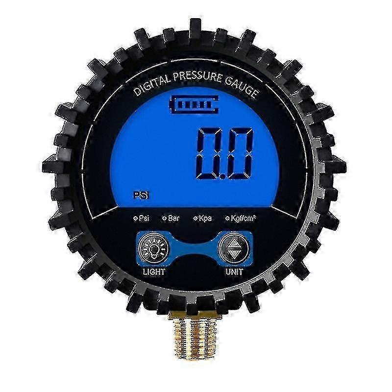 Digital Gas Pressure Gauge Rang To 200psi Accuracy 1% .f.s. Battery Powered