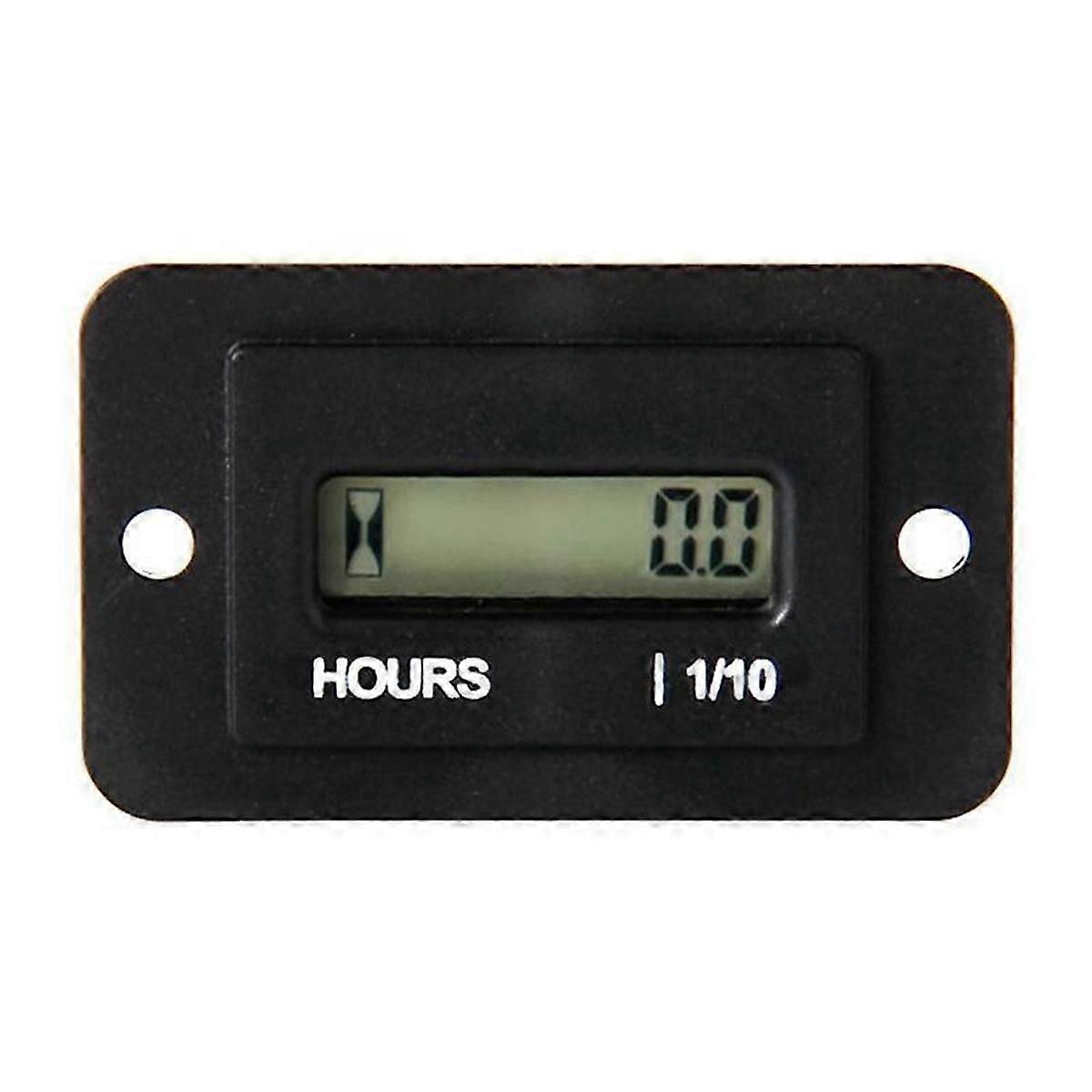 Digital LCD Hour Meter compatible with Engine or Gasoline Engine