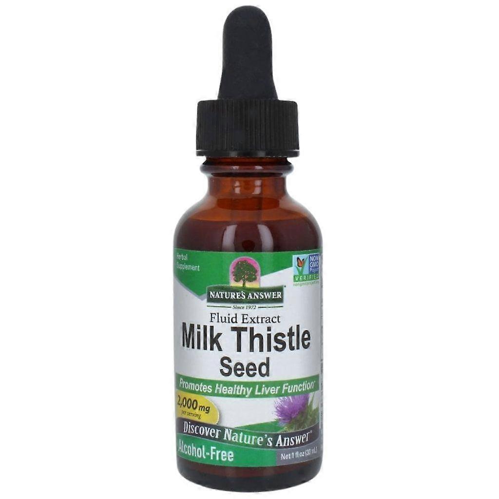 Φύση ' s απάντηση αλκοόλ-δωρεάν σπόρος γαϊδουράγκαθο γάλα 30ml 1373