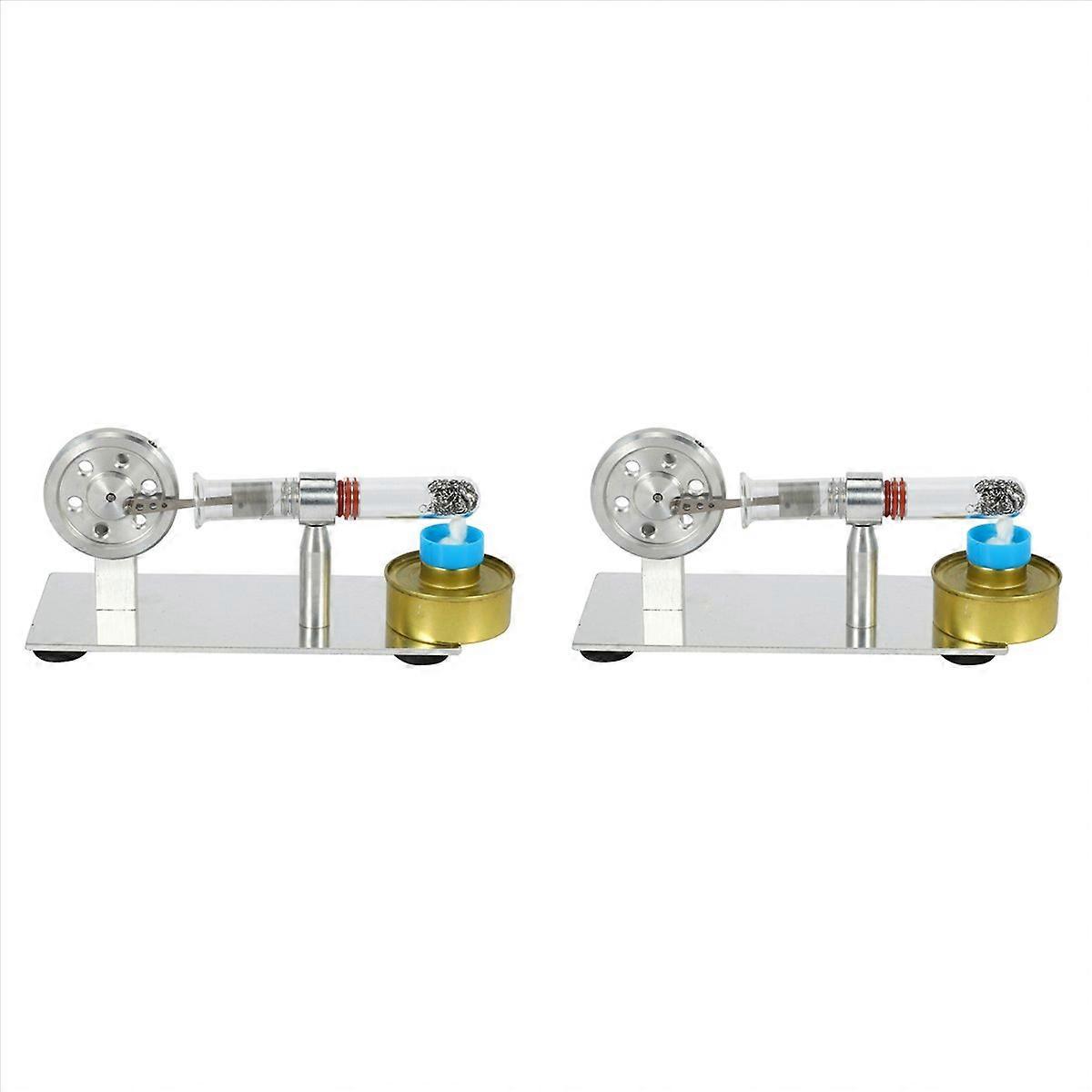 Mini Stirling Engine Generator External Turbine Steam Engine Model