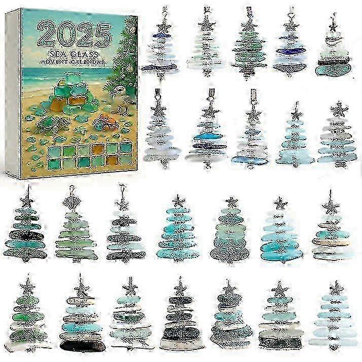 νέα Χριστουγεννιάτικα Ημερολόγια Advent 2025 Διακόσμηση Ακρυλικό Πλήρες στυλ