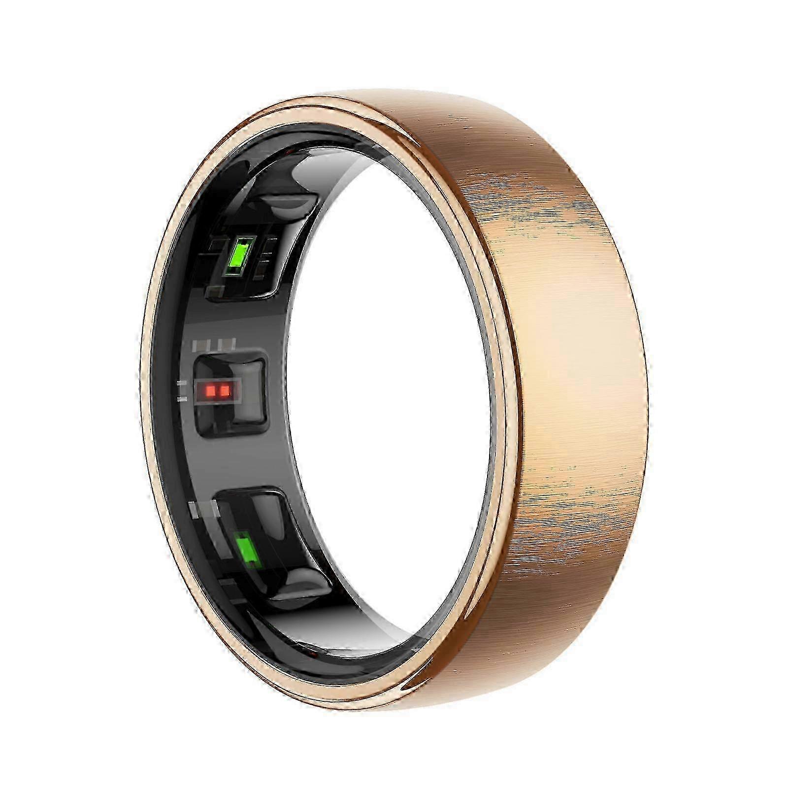 R10 Smart Ring Size 14 with Heart Rate, Blood Oxygen, Sleep Monitoring & Multiple Sports Modes in 25-26 Seconds Response Time
